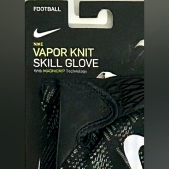 Nike Vapor NFL Promo Football Gloves - Black/White (3XL) - Picture 8 of 9